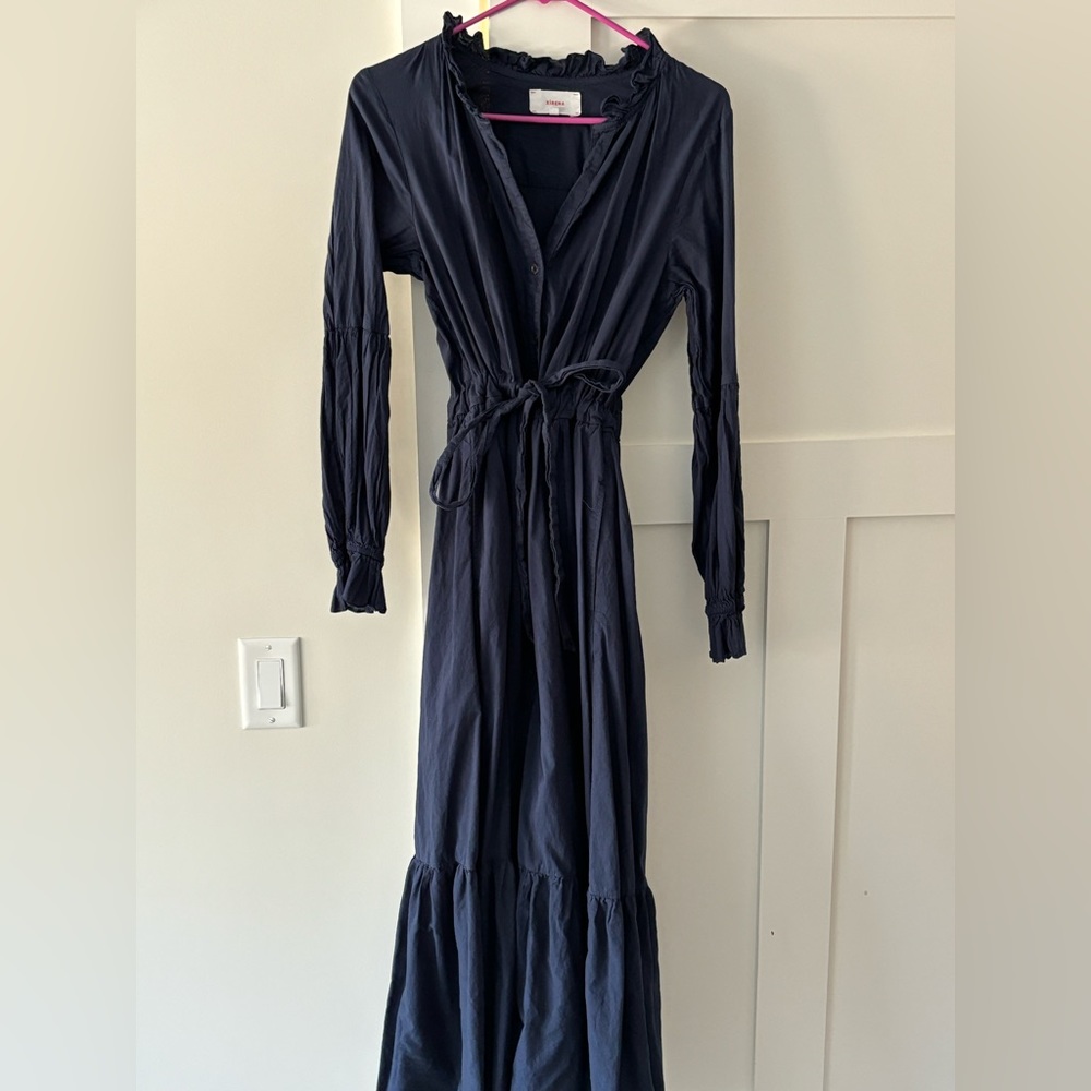 Xirena maxi navy dress